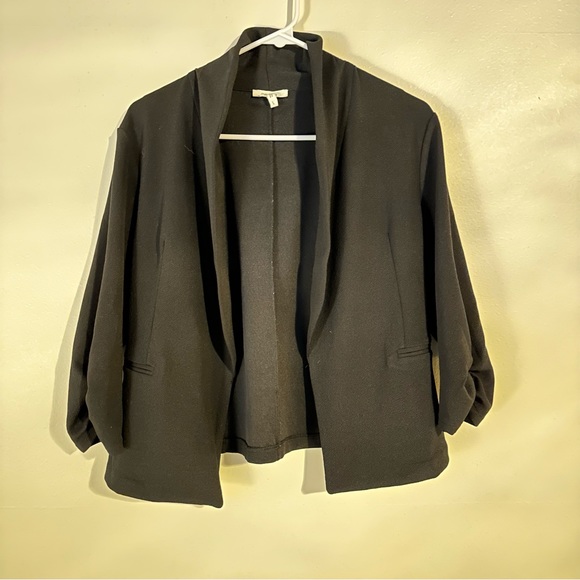 Maurices Jackets & Blazers - Maurices Black 3/4 Sleeve Blazer
